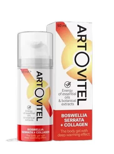 Artovitel Gel corporal con colágeno y extractos naturales para articulaciones