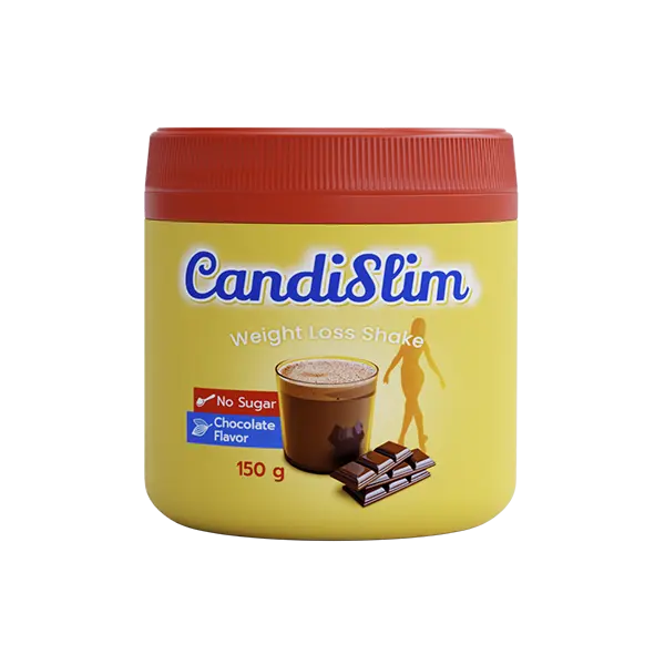 Candislim : suplemento en polvo sabor chocolate para apoyar la pérdida de peso